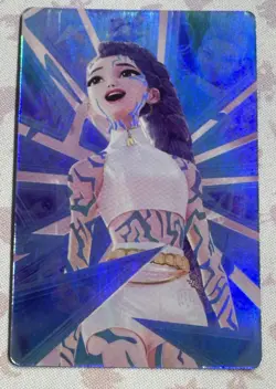 McDonalds KPOP Demon Hunter Huntrix Meal Rumi Holo Promo Card Triple Star RARE - Image 3