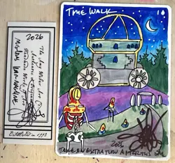 MTG ARTIST PROOF Japanese Mishras War Machine AP Time Walk Sketch Art Amy WEBER - Image 1