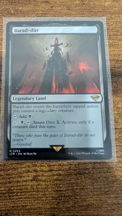 Barad-dur - #253 - Lord of the Rings - NM MTG Magic the Gathering - Image 1