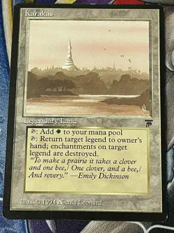 MTG - 1x Karakas - Legends LP - Image 1