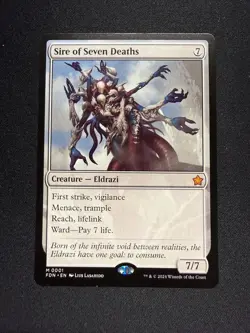 Sire of Seven Deaths - NM - Foundations MtG - Image 1