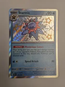 The Pokemon Company Starmie 119/091 SV: Paldean Fates Shiny Rare Holo ENG - Image 1