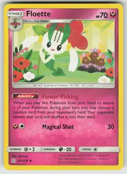 Floette 151/236 Uncommon Cosmic Eclipse Pokemon Near Mint - Image 1