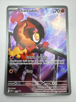 Pokemon TCG Charcadet MEP 022 Mega Evolution Promo Holo - Image 1