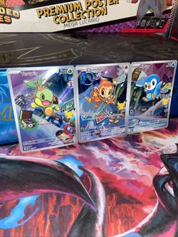 Pokemon TCG First Partner Illustration Collection Series 1 Gen 4 Sinnoh Starters - Image 2