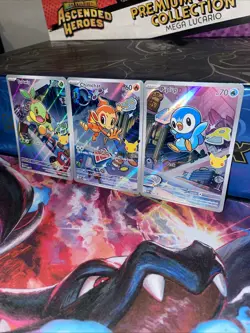 Pokemon TCG First Partner Illustration Collection Series 1 Gen 4 Sinnoh Starters - Image 3