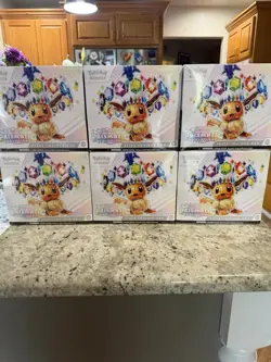 Pokemon TCG Prismatic Evolutions Elite Trainer Box ETB - Factory Sealed Lot x6 - Image 1
