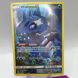 Pokemon Company Wishiwashi 240/236 Cosmic Eclipse Secret Rare Full Art Holo NM - Image 1