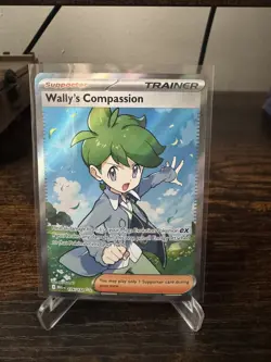 Wally's Compassion Ultra Rare Full Art 176/132 Pokemon Mega Evolution English NM - Image 1