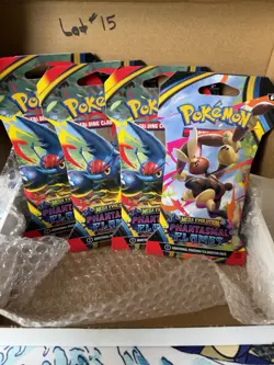 Pokemon Phantasmal Flames Booster Packs set of 4 Sealed English Lot #15 - Image 1