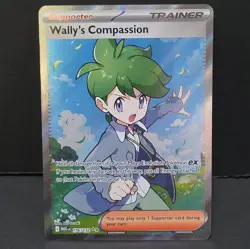 The Pokemon Company Wally's Compassion 176/132 ME01 Full Art Holo Ultra Rare - Image 1