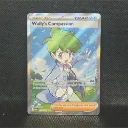 Pokemon TCG Wally's Compassion Full Art Holo Ultra Rare 176/132 Me01 English - Image 1