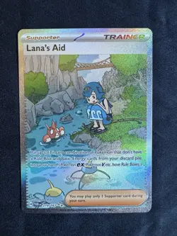 Lana's Aid Special Illustration Rare #219/167 Pokemon TCG Twilight Masquerade - Image 1
