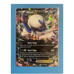 Pokemon Company Absol EX XY Promo XY62 Holo Basic 170 HP ENG - Image 1