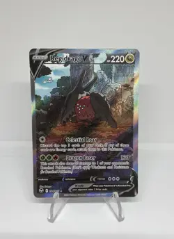 Regidrago V Alternate Full Art 184/195 Sword & Shield Silver Tempest Pokemon TCG - Image 1