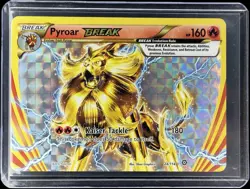 Pyroar BREAK 24/114 XY Steam Seige Ultra Rare Holo 2016 Pokemon TCG Near Mint NM - Image 1