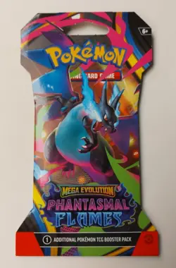 POKEMON TCG: Phantasmal Flames ( Sleeved Booster Pack - Image 1
