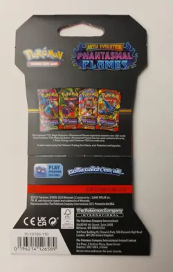 POKEMON TCG: Phantasmal Flames ( Sleeved Booster Pack - Image 2