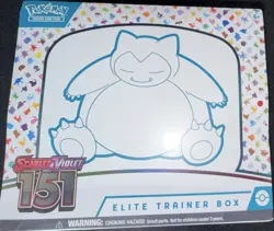 Pokemon Scarlet & Violet 151 Elite Trainer Box English Snorlax - Image 1