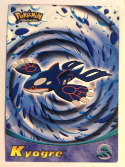 Pokemon Kyogre Topps Advanced #43 - Image 1