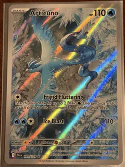 Articuno 2025 Pokemon Journey Together 161/159 Illustration Rare Mint - Image 1