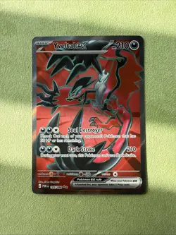 Yveltal ex 105/088 - Full Art Ultra Rare - Pokemon TCG: Perfect Order - NM - Image 1