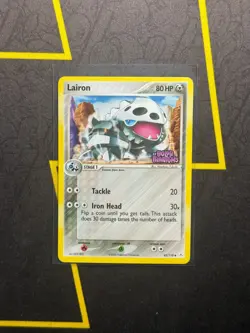 Lairon 45/110 - Pokemon Ex Holon Phantoms Reverse Holo LP - Image 1