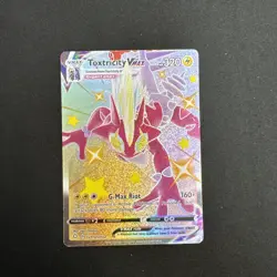 Toxtricity VMAX SV113/SV122 Shining Fates Shiny Vault SHINY Pokemon TCG - Image 1