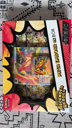 Pokemon TCG Ascended Heroes EX Box 2-Pack (Emboar, Feraligatr) – NEW ✅ - Image 2