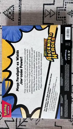 Pokemon TCG Ascended Heroes EX Box 2-Pack (Emboar, Feraligatr) – NEW ✅ - Image 5