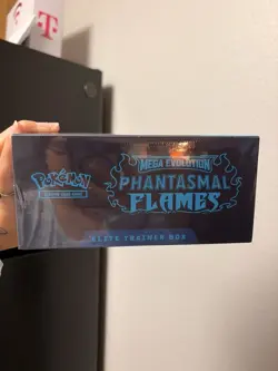 IN HAND - Pokemon Phantasmal Flames (ME02) Elite Trainer Box ETB Factory Sealed - Image 2