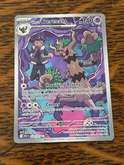 POKEMON HOP'S TREVENANT 237/217 ASCENDED HEROES IR ILLUSTRATION RARE - Image 1