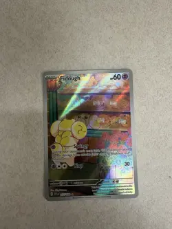 Pokemon Fidough Illustration Rare Holo 213/198 SV01 Scarlet & Violet Base Set - Image 1