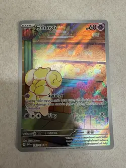 Pokemon Fidough Illustration Rare Holo 213/198 SV01 Scarlet & Violet Base Set - Image 2