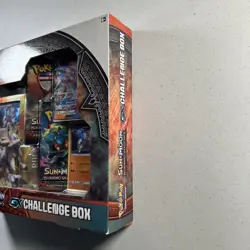 Pokemon TCG: Sun and Moon Burning Shadows GX Challenge Box Lycanroc New Sealed - Image 2