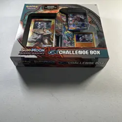 Pokemon TCG: Sun and Moon Burning Shadows GX Challenge Box Lycanroc New Sealed - Image 4