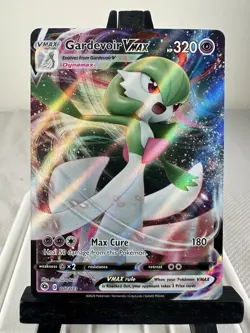 Pokemon TCG Gardevoir VMAX 017/073 Champion's Path Ultra Rare Holo NM - Image 1