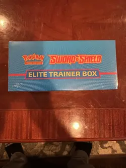 Sword and Shield Base Set ETB Elite Trainer Box Zamazenta Pokemon TCG Sealed - Image 3