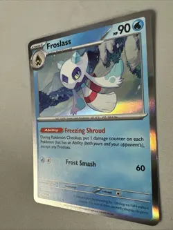 Pokemon TCG * SV Twilight Masquerade * 53/167 Froslass HOLO Rare * NM - Image 2