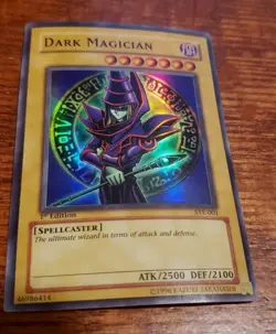 Yu-Gi-Oh! DARK MAGICIAN SYE-001 1st Edition SR English ultra rare 1996 yugioh - Image 2