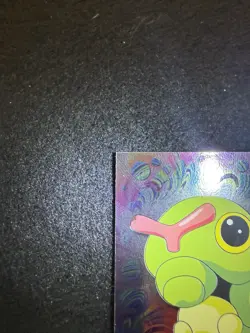 Pokemon Caterpie Foil #10 from Topps Blue Logo in LP condition! - Image 3