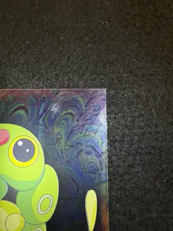 Pokemon Caterpie Foil #10 from Topps Blue Logo in LP condition! - Image 4