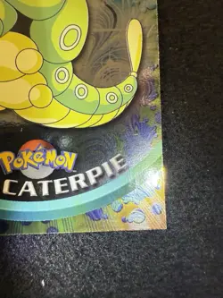 Pokemon Caterpie Foil #10 from Topps Blue Logo in LP condition! - Image 5