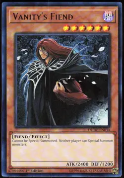 Vanity's Fiend BLC1-EN063 Battles of Legend: Chapter 1 Yu-Gi-Oh NM - Image 1