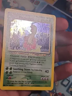 Meganium 11/111 Neo Genesis Holo Rare WOTC Pokemon Card NM/LP - Image 5
