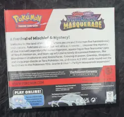 Pokemon TCG Twilight Masquerade Booster Display Box FACTORY SEALED Full Box Set - Image 2