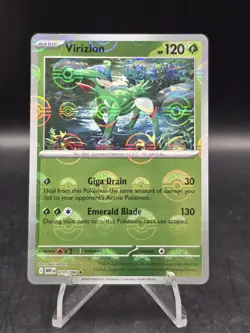Pokemon TCG Virizion (Poke Ball Pattern) 010/086 SV: White Flare Holo NM - Image 1