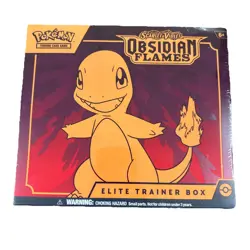 Pokemon TCG: ​Scarlet & Violet Obsidian Flames Factory Sealed Elite Trainer Box 820650853913 - Image 1