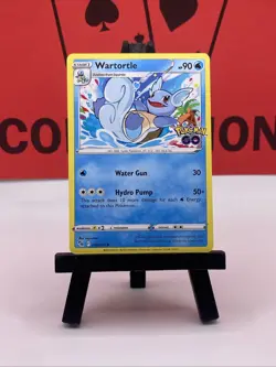 Wartortle 016/078 Pokemon GO Uncommon Regular Pokemon TCG 2022 NM - Image 2