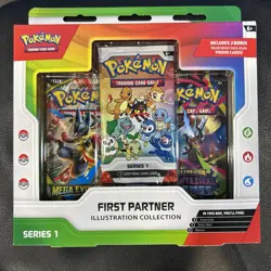 Pokemon TCG First Partner Illustration Collection Series 1 SEALED NEW - Image 1